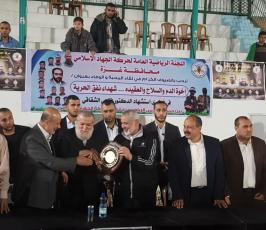 بطولة كروية فى ذكرى الشقاقى اخوة الدم والسلاح ‫(35127812)‬ ‫‬