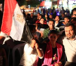  مباراة مصر والكونجو في ميادين غزة ‫(40698369)‬ ‫‬ ‫‬