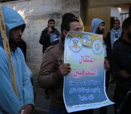 وقفة مع الصحفى محمد القيق ‫(1)‬