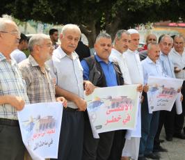 الجهاد بغزة تنظم وقفة إسناد للمرابطين في الأقصى ‫(30597513)‬ ‫‬