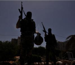 بالصور.. المقاومون يستعدون لأي تصعيد صهيوني على غزة