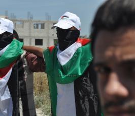 بالصور:بمشاركة جميع الفصائل الفلسطينية أحياء فعالية ذكرى النكبة لـ66