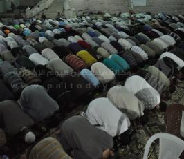 ليلة القدر في مساجد غزة