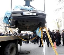تقرير مصورعن حادث الانفجار في طهران