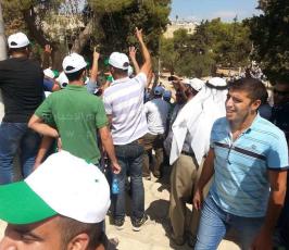 المرابطون يفشلون محاولات الجماعات اليهودية بتدنيس الأقصى ومواجهات مع الاحتلال