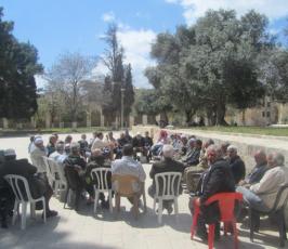 تواجد فلسطينى مكثف في المسجد الاقصى للتصدي للمستوطنين
