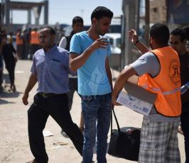 حملة  سقيا الماء  التى تنظمها الجهاد من معبر رفح البرى ‫(34669059)‬ ‫‬