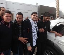 نقابة الصحفيين تنظم حفل استقبال للمصور الصحفي "محمد عثمان" بعد عودته لغزة