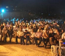 مهرجان حاشد تنظمه حركة الجهاد منطقة الزوايدة