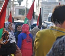 وقفة تضامنية مع لينا الجربوني
