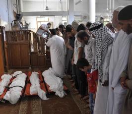  شهداء مجزرة عائلة الاسطل بخانيونس