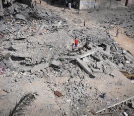 قصف منازل 2014