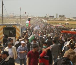 حرق العلم شرقي مدينة غزة ‫(42140212)‬ ‫‬.JPG