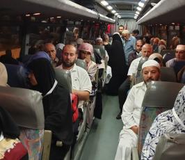 حجاج غزة يغادرون القطاع (24).jpeg