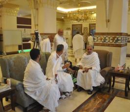 وصول حجاج مكرمة خادم الحرمين