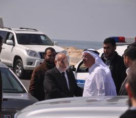 وضع حجر الاساس لمدينة حمد للأسرى  ‫(262219903)‬ ‫‬