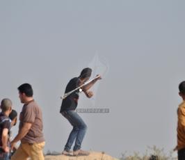 مواجهات على حدود غزة