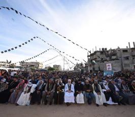 مهرجان الوفاء للشقاقي والشهداء في رفح