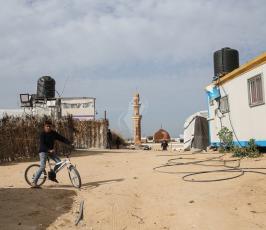 حياة الأطفال داخل قرية جحر الديك غزة ‫(1)‬ ‫‬