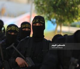 الجهاد الإسلامي وسرايا القدس تنظمان  زيارة لعوائل شهداء الشجاعية (20).JPG