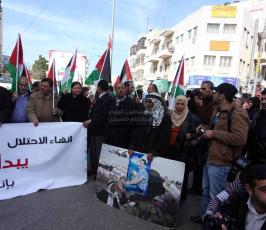 خاص فلسطين اليوم...تظاهرة لإنهاء الانقسام وسط رام الله