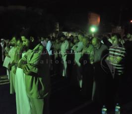 ليلة القدر أمام مقر الصليب الأحمر بغزة