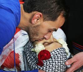 تشييع جثماني الشهيدين ليث مناصره21 عام وأحمد أبو العيش ‫(30925198)‬ ‫‬