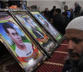 الجهاد تنظم حفلاً تكريمياً لعوائل شهداء مسجد الهدى شرق غزة