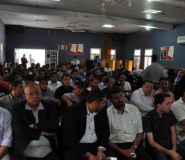 التجمع الإعلامي برفح يكرم الصحفيين في يومهم العالمي‎