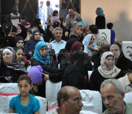 الجهاد الإسلامي تنظم إفطار جماعي للمهاجرين الفلسطينيين من سوريا إلى قطاع غزة