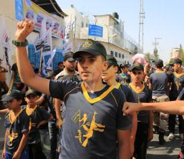 وقفة لفتوة النصر امام الانروا ‫(34669057)‬ ‫‬