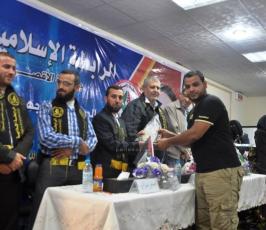 الرابطة تقيم حفل تكريم طالبات في جامعة الاقصي بذكري الشقاقي بخانيونس