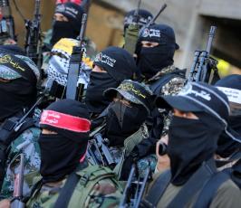 بالصورمؤتمر لفصائل المقاومة في غزة للتحذير من استمرار الانتهاكات بحق الأقصى  ‫(38732294)‬ ‫‬