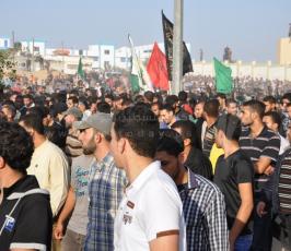 "هنية" يشارك في تشييع الشهيد أبو بكرة