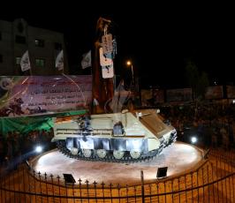 مؤتمر وعرض للقسام في الذكرى الأولى للعدوان ‫(1)‬ ‫‬