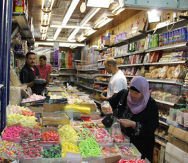 أسواق القدس القديمة بشهر رمضان