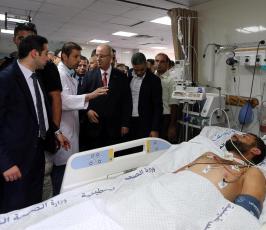 الحمد الله يختتم جولته في غزة ‫(39911942)‬ ‫‬