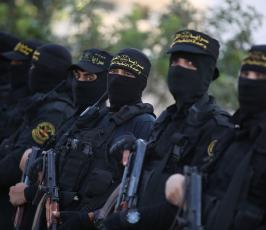 مؤتمر صحفي لحركة الجهاد الإسلامي للإعلان عن أمينها العام ‫(1)‬.JPG