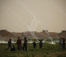 مسيرة العودة في منطقة ملكة شرق مدينة غزة ‫(43844145)‬ ‫‬.JPG