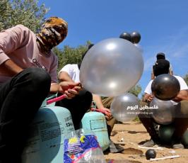  بالونات حارقة ومتفجرة تجاه المستوطنات (13).jpeg