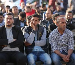 وقفة تضامنية مع الاسرى في مخيمات العودة شرق غزة (9).JPG