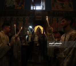 الكنائس الشرقية في غزة تحفل بعيد الميلاد (1).jpg