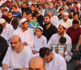 خطبة وصلاة عيد الأضحى المبارك في العراء ‫(38535683)‬ ‫‬.JPG
