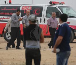 قيادة الجهاد الإسلامي تشارك في المتظاهرين في جمعة العمال  ‫(1)‬.JPG
