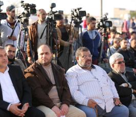 وقفة تضامنية مع الاسرى في مخيمات العودة شرق غزة (5).JPG