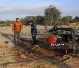 آثارقصف من طائرات الاحتلال غرب رفح (11).jpg
