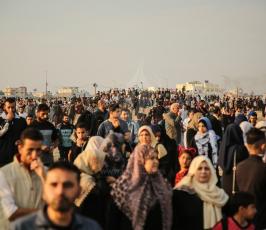 مسيرة العودة شرق قطاع غزة (1).JPG