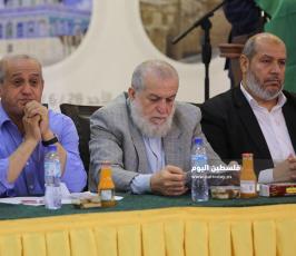 الفصائل الفلسطينية تعقد لقاء وطنياً بعنوان موحدون في مواجهة قرار الضم والصفقة (11).JPG