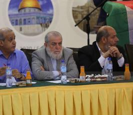 الفصائل الفلسطينية تعقد لقاء وطنياً بعنوان موحدون في مواجهة قرار الضم والصفقة (3).JPG