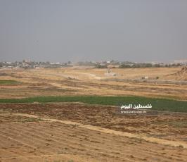 السياج الفاصل  جيش الاحتلال  شرق غزة  (15).JPG